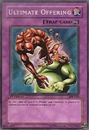 Ultimate Offering (SDP-046) - Starter Deck: Pegasus 1st Edition - Premium Yugioh Single from Konami - Just $0.43! Shop now at Game Crave Tournament Store