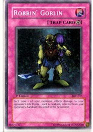 Robbin' Goblin (SDP-047) - Starter Deck: Pegasus 1st Edition - Premium Yugioh Single from Konami - Just $0.08! Shop now at Game Crave Tournament Store