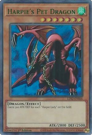 Harpie's Pet Dragon (Green) (LDS2-EN066) - Legendary Duelists: Season 2 1st Edition - Premium Yugioh Single from Konami - Just $0.56! Shop now at Game Crave Tournament Store