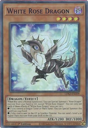 White Rose Dragon (Purple) (LDS2-EN109) - Legendary Duelists: Season 2 1st Edition - Premium Yugioh Single from Konami - Just $0.50! Shop now at Game Crave Tournament Store