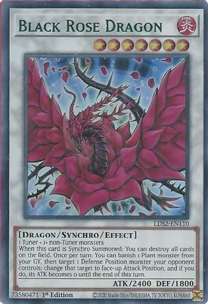 Black Rose Dragon (Green) (LDS2-EN110) - Legendary Duelists: Season 2 1st Edition - Premium Yugioh Single from Konami - Just $0.24! Shop now at Game Crave Tournament Store