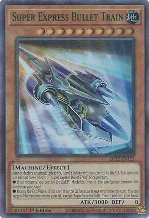 Super Express Bullet Train (Green) (LDS2-EN121) - Legendary Duelists: Season 2 1st Edition - Premium Yugioh Single from Konami - Just $0.08! Shop now at Game Crave Tournament Store