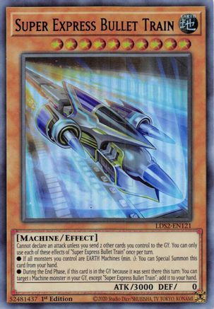 Super Express Bullet Train (Purple) (LDS2-EN121) - Legendary Duelists: Season 2 1st Edition - Premium Yugioh Single from Konami - Just $0.26! Shop now at Game Crave Tournament Store