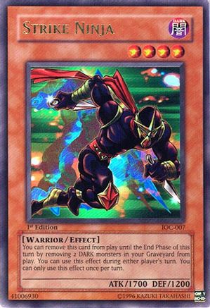 Strike Ninja (IOC-007) - Invasion of Chaos Unlimited - Premium Yugioh Single from Konami - Just $1.72! Shop now at Game Crave Tournament Store