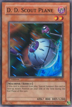 D.D. Scout Plane (IOC-012) - Invasion of Chaos 1st Edition - Premium Yugioh Single from Konami - Just $2.18! Shop now at Game Crave Tournament Store