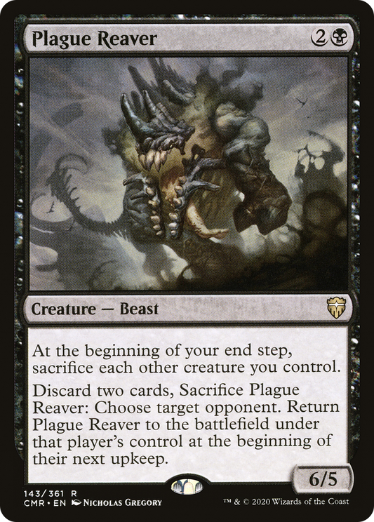 Plague Reaver (CMR-143) - Commander Legends - Premium MTG Single from Wizards of the Coast - Just $0.25! Shop now at Game Crave Tournament Store