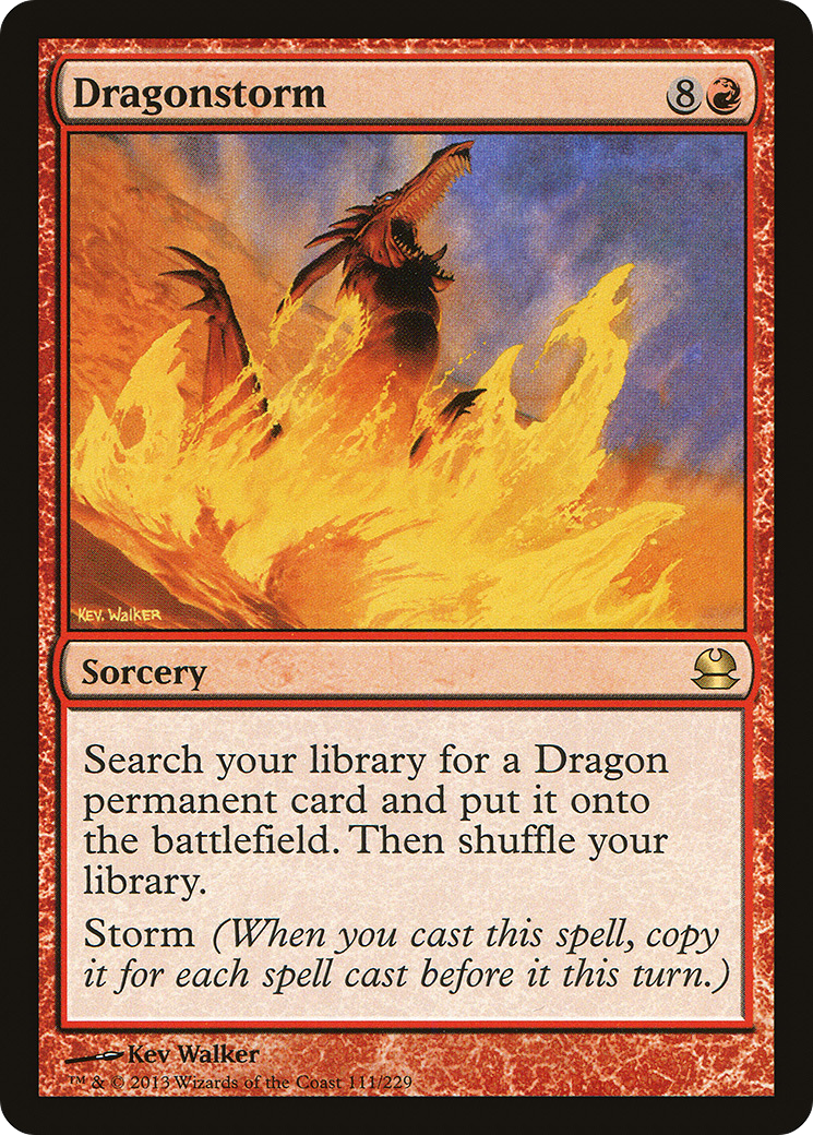 Dragonstorm (MMA-111) - Modern Masters Foil - Premium MTG Single from Wizards of the Coast - Just $1.17! Shop now at Game Crave Tournament Store