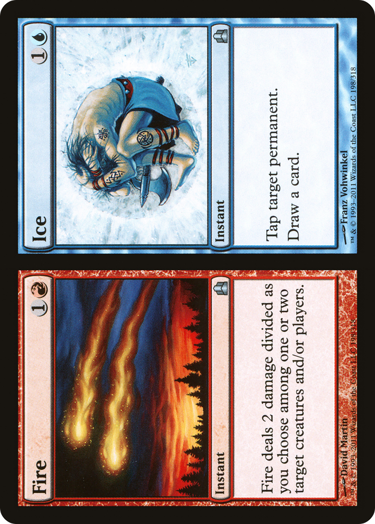 Fire // Ice (CMD-198) - Commander 2011 - Premium MTG Single from Wizards of the Coast - Just $0.08! Shop now at Game Crave Tournament Store