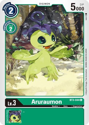 Aruraumon (BT3-044) - Release Special Booster - Premium Digimon Single from Bandai - Just $0.08! Shop now at Game Crave Tournament Store