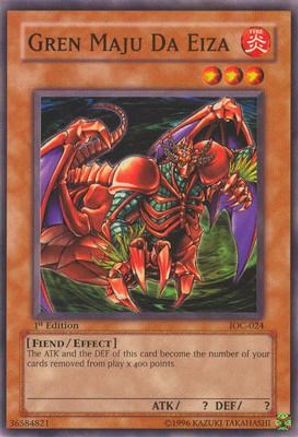 Gren Maju Da Eiza (IOC-024) - Invasion of Chaos 1st Edition - Premium Yugioh Single from Konami - Just $0.43! Shop now at Game Crave Tournament Store