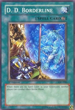 D.D. Borderline (IOC-040) - Invasion of Chaos 1st Edition - Premium Yugioh Single from Konami - Just $0.08! Shop now at Game Crave Tournament Store