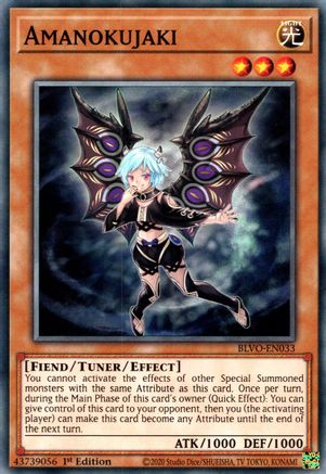 Amanokujaki (BLVO-EN033) - Blazing Vortex 1st Edition - Premium Yugioh Single from Konami - Just $0.25! Shop now at Game Crave Tournament Store
