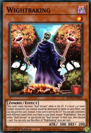 Wightbaking (BLVO-EN035) - Blazing Vortex 1st Edition - Premium Yugioh Single from Konami - Just $0.43! Shop now at Game Crave Tournament Store