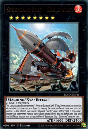 Springans Ship - Exblowrer (BLVO-EN046) - Blazing Vortex 1st Edition - Premium Yugioh Single from Konami - Just $0.40! Shop now at Game Crave Tournament Store
