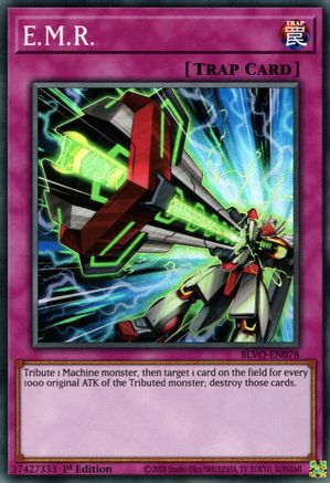 E.M.R. (BLVO-EN078) - Blazing Vortex 1st Edition - Premium Yugioh Single from Konami - Just $0.25! Shop now at Game Crave Tournament Store