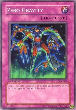 Zero Gravity (IOC-053) - Invasion of Chaos Unlimited - Premium Yugioh Single from Konami - Just $0.25! Shop now at Game Crave Tournament Store
