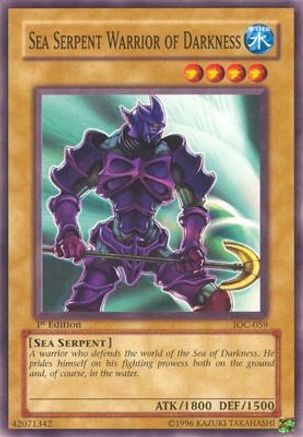 Sea Serpent Warrior of Darkness (IOC-059) - Invasion of Chaos 1st Edition - Premium Yugioh Single from Konami - Just $0.25! Shop now at Game Crave Tournament Store