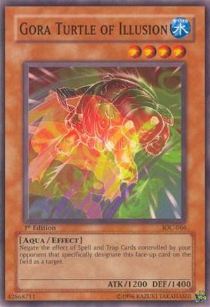 Gora Turtle of Illusion (IOC-066) - Invasion of Chaos 1st Edition - Premium Yugioh Single from Konami - Just $0.25! Shop now at Game Crave Tournament Store