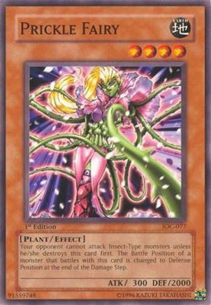 Prickle Fairy (IOC-077) - Invasion of Chaos Unlimited - Premium Yugioh Single from Konami - Just $0.24! Shop now at Game Crave Tournament Store