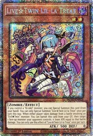 Live Twin Lil-la Treat (Starlight Rare) (BLVO-EN028) - Blazing Vortex 1st Edition - Premium Yugioh Single from Konami - Just $60.88! Shop now at Game Crave Tournament Store