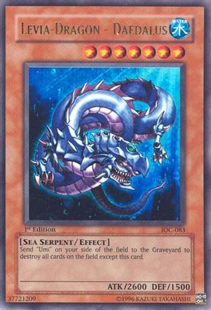 Levia-Dragon - Daedalus (IOC-083) - Invasion of Chaos Unlimited - Premium Yugioh Single from Konami - Just $2.11! Shop now at Game Crave Tournament Store
