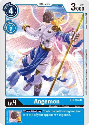 Angemon - BT3-023 (BT3-023) - Release Special Booster - Premium Digimon Single from Bandai - Just $0.08! Shop now at Game Crave Tournament Store