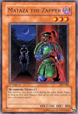 Mataza the Zapper (IOC-086) - Invasion of Chaos Unlimited - Premium Yugioh Single from Konami - Just $0.32! Shop now at Game Crave Tournament Store