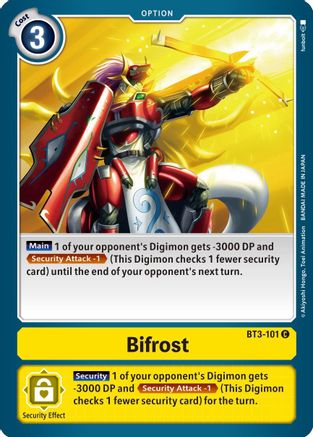 Bifrost (BT3-101) - Release Special Booster - Premium Digimon Single from Bandai - Just $0.08! Shop now at Game Crave Tournament Store