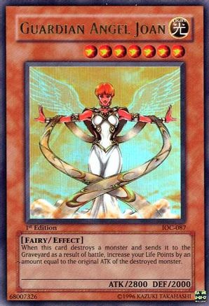 Guardian Angel Joan (IOC-087) - Invasion of Chaos 1st Edition - Premium Yugioh Single from Konami - Just $9.10! Shop now at Game Crave Tournament Store