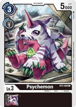 Psychemon (BT3-060) - Release Special Booster - Premium Digimon Single from Bandai - Just $0.25! Shop now at Game Crave Tournament Store