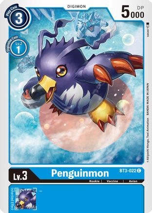 Penguinmon (BT3-022) - Release Special Booster - Premium Digimon Single from Bandai - Just $0.25! Shop now at Game Crave Tournament Store