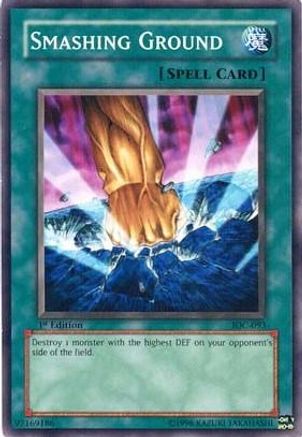 Smashing Ground (IOC-093) - Invasion of Chaos Unlimited - Premium Yugioh Single from Konami - Just $0.70! Shop now at Game Crave Tournament Store