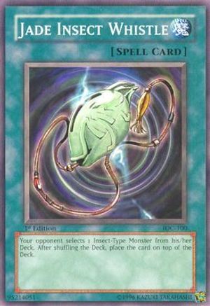 Jade Insect Whistle (IOC-100) - Invasion of Chaos Unlimited - Premium Yugioh Single from Konami - Just $0.25! Shop now at Game Crave Tournament Store