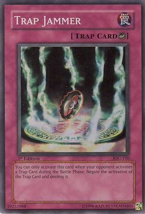 Trap Jammer (IOC-110) - Invasion of Chaos Unlimited - Premium Yugioh Single from Konami - Just $0.60! Shop now at Game Crave Tournament Store