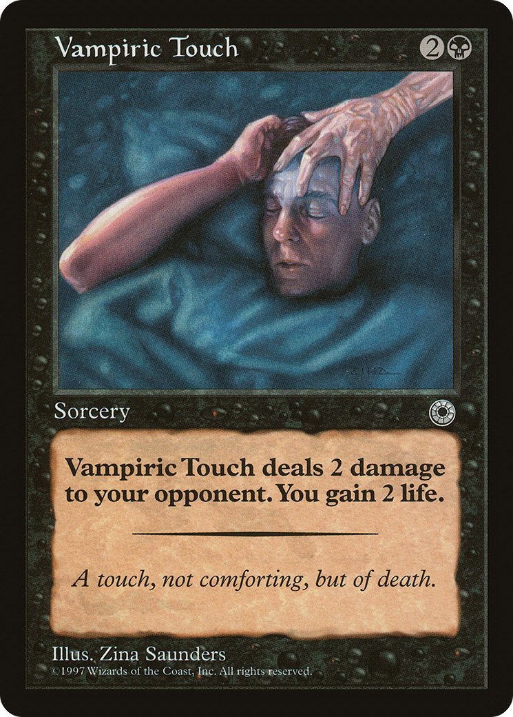 Vampiric Touch (POR-115) - Portal - Premium MTG Single from Wizards of the Coast - Just $0.25! Shop now at Game Crave Tournament Store