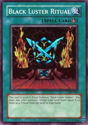 Black Luster Ritual (SYE-025) - Starter Deck: Yugi Evolution Unlimited - Premium Yugioh Single from Konami - Just $0.46! Shop now at Game Crave Tournament Store