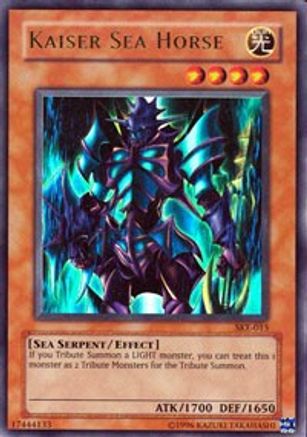 Kaiser Sea Horse (SKE-015) - Starter Deck: Kaiba Evolution Unlimited - Premium Yugioh Single from Konami - Just $0.27! Shop now at Game Crave Tournament Store