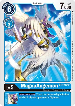 MagnaAngemon - BT3-026 (BT3-026) - Release Special Booster - Premium Digimon Single from Bandai - Just $0.08! Shop now at Game Crave Tournament Store