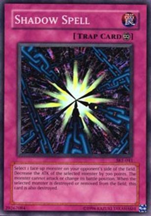 Shadow Spell (SKE-041) - Starter Deck: Kaiba Evolution Unlimited - Premium Yugioh Single from Konami - Just $0.26! Shop now at Game Crave Tournament Store