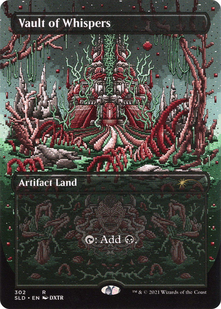 Vault of Whispers (SLD-302) - Secret Lair Drop (Borderless) - Premium MTG Single from Wizards of the Coast - Just $8.14! Shop now at Game Crave Tournament Store