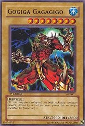 Gogiga Gagagigo (AST-001) - Ancient Sanctuary 1st Edition - Premium Yugioh Single from Konami - Just $3.37! Shop now at Game Crave Tournament Store