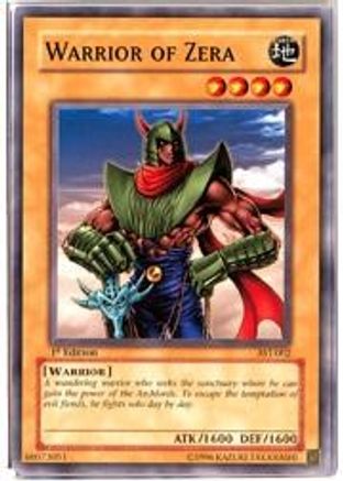 Warrior of Zera (AST-002) - Ancient Sanctuary Unlimited - Premium Yugioh Single from Konami - Just $1.06! Shop now at Game Crave Tournament Store