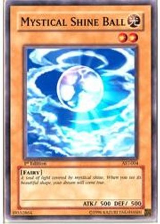 Mystical Shine Ball (AST-004) - Ancient Sanctuary Unlimited - Premium Yugioh Single from Konami - Just $0.30! Shop now at Game Crave Tournament Store
