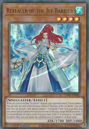 Revealer of the Ice Barrier (SDFC-EN002) - Structure Deck: Freezing Chains 1st Edition - Premium Yugioh Single from Konami - Just $0.15! Shop now at Game Crave Tournament Store