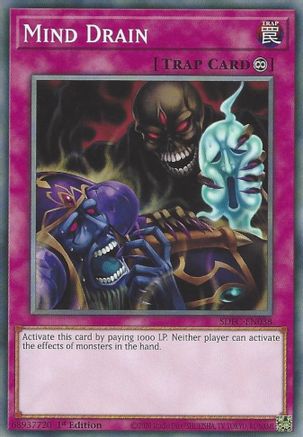 Mind Drain (SDFC-EN038) - Structure Deck: Freezing Chains 1st Edition - Premium Yugioh Single from Konami - Just $0.25! Shop now at Game Crave Tournament Store