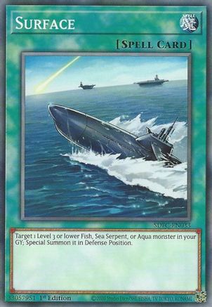 Surface (SDFC-EN033) - Structure Deck: Freezing Chains 1st Edition - Premium Yugioh Single from Konami - Just $0.08! Shop now at Game Crave Tournament Store