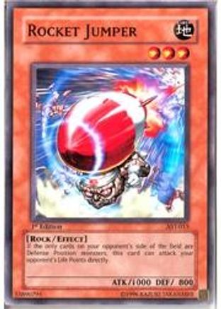 Rocket Jumper (AST-015) - Ancient Sanctuary 1st Edition - Premium Yugioh Single from Konami - Just $0.26! Shop now at Game Crave Tournament Store