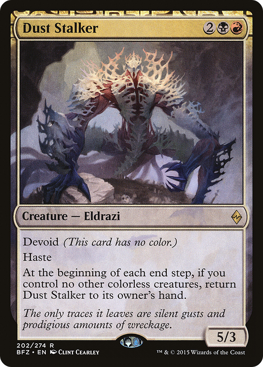 Dust Stalker (BFZ-202) - Battle for Zendikar: (devoid) - Premium MTG Single from Wizards of the Coast - Just $0.25! Shop now at Game Crave Tournament Store