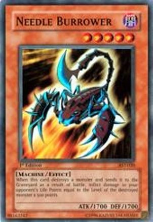 Needle Burrower (AST-020) - Ancient Sanctuary Unlimited - Premium Yugioh Single from Konami - Just $0.49! Shop now at Game Crave Tournament Store
