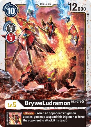 BryweLudramon (BT3-072) - Release Special Booster - Premium Digimon Single from Bandai - Just $0.25! Shop now at Game Crave Tournament Store